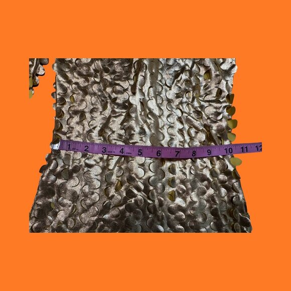 Mesh Gold Jumpsuit - Picture 9 of 13